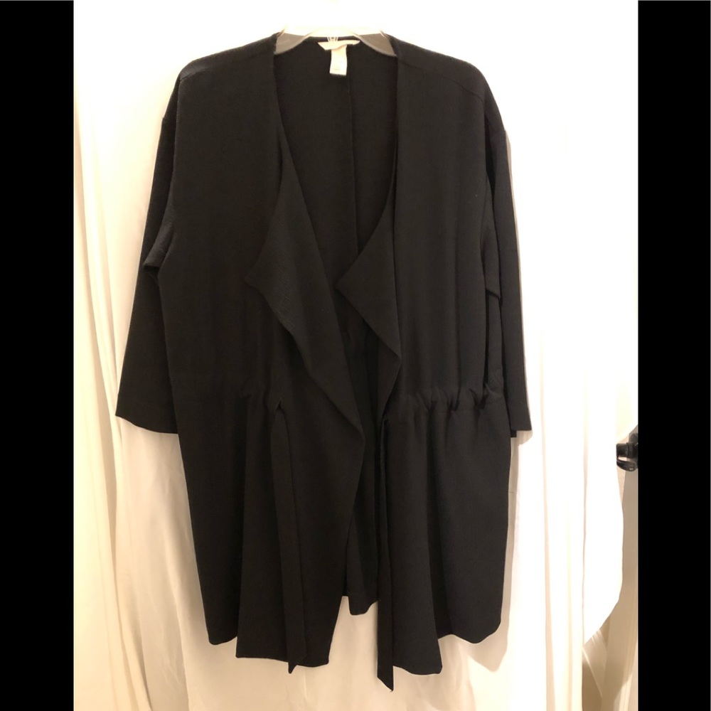 H&M oversized black kimono